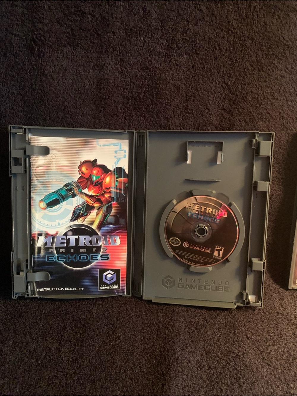 Nintendo GameCube Metroid Prime with Bonus Disc & Metroid Prime 2 Echos - Picture 2 of 10
